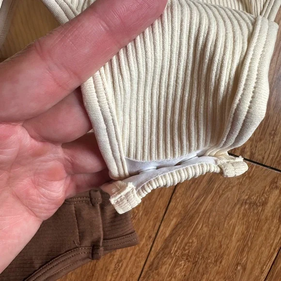 OQQ Women's 3 Piece Bodysuits Sexy
Ribbed Sleeveless Square Neck Tank Tops - Picture 7 of 10